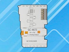 GC-4672型2路0V～+10V電壓模擬量輸出IO(16位）